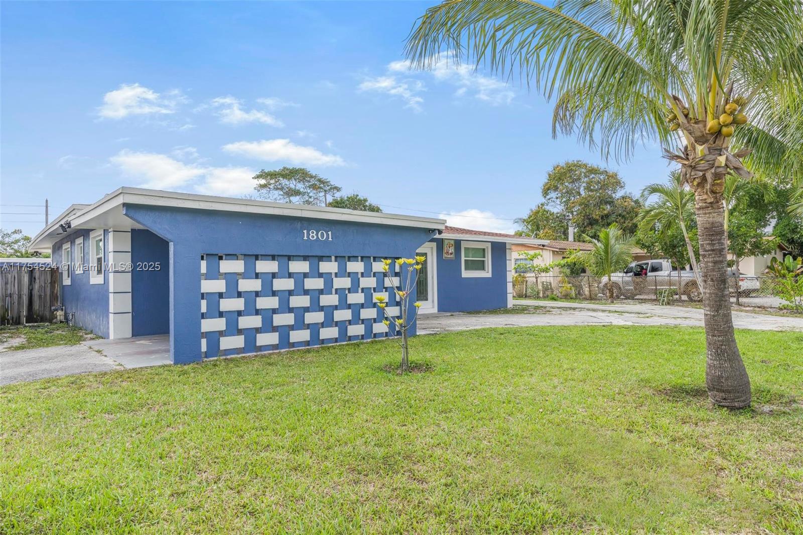 Property for Sale at 1801 Nw 2nd Ave, Pompano Beach, Broward County, Florida - Bedrooms: 4 
Bathrooms: 2  - $540,000