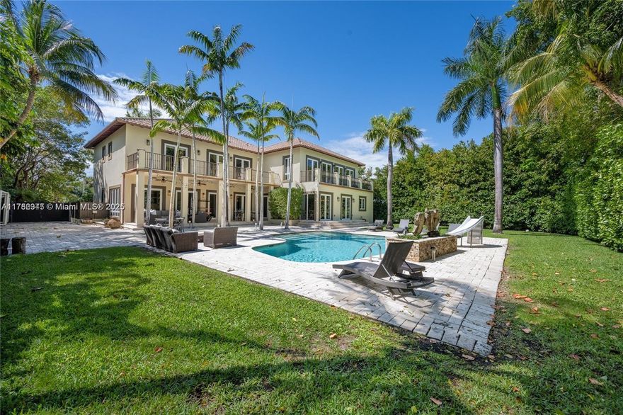 Exceptional Estate in Key Biscayne. Discover an extraordinary opportunity to own a stunning modern residence on over 19,000 sq ft lot—an exceptional find in the heart of Key Biscayne. This expansive property offers a generous backyard, perfect for outdoor living, entertaining, or creating a private oasis where kids can play freely. The home features 6 bedrooms, 6.5 bathrooms, a dedicated office, and high ceilings that enhance the bright, open ambiance. Designed with a sleek, modern aesthetic, the interior boasts luxurious finishes and thoughtful amenities, including a wine cellar, pool, and a 2-car garage. Located on a quiet street, this residence blends privacy with convenience. Experience the best of island living with unparalleled space and style.