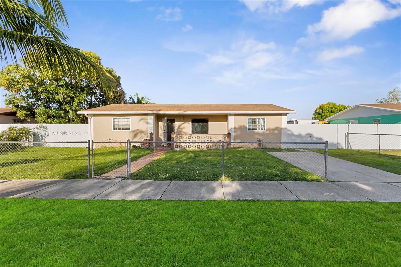 Residential area 3/2 Single family home, close to everything! The home features an open floor plan, tile floors all through out, spacious living area, nice open kitchen with appliances. size-able bedrooms ready for your personal touch. Large fenced backyard with extra shed for storage. It does need some TLC but it has a lot of potential! No HOA!