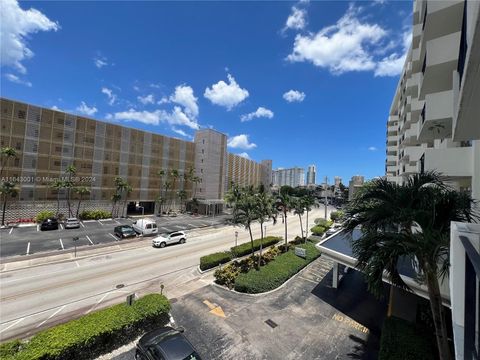 A home in Hallandale Beach