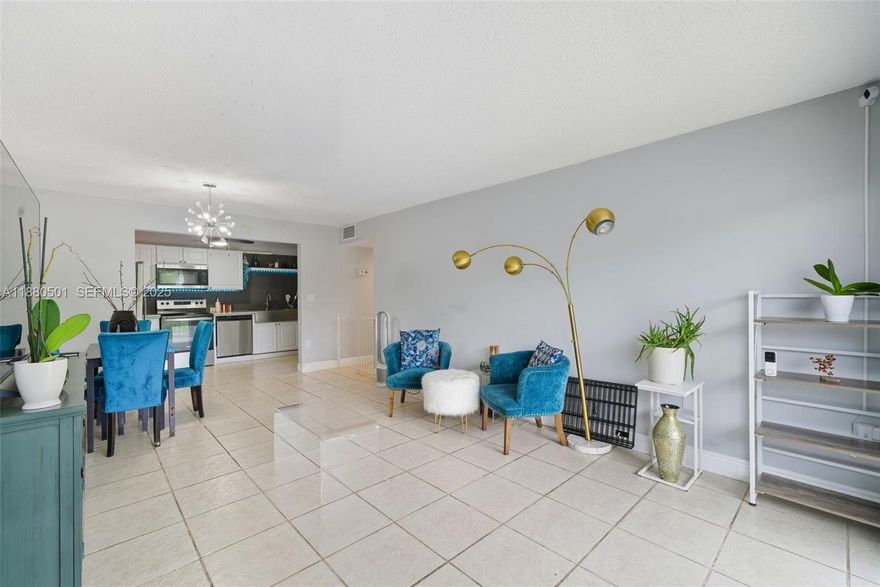 Motivated Seller for a condo with low HOAS and can be for full time living or investment airbnb.  The beautifully maintained and spacious 2 bed with 2 Bath condo, located in the heart of North Miami. This light-filled unit offers an open floor plan, perfect for both relaxing and entertaining. The upgraded open kitchen featuring new top of the line stainless steel appliances, & ample cabinetry, the bathrooms have been upgraded as well.  The primary bedroom includes en-suite bathroom, while the other room offers flexibility for guests, an office, or use it for that Airbnb income.  Unit is one of the few with Washer Dryer in unit.  Situated just minutes from Bal Harbour Shops, the beach, Whole Foods, and Aventura,  Investors will like the flexibility of the airbnb option.