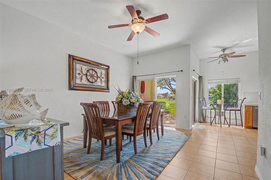 Welcome to this stunning home in Arbor Park, a resort-style community within Keys Gate. This light-filled residence features high ceilings, spacious bedrooms, and an ideal layout with all bedrooms on the second floor, including a shared bathroom and a private primary suite. The primary bedroom boasts a balcony overlooking the lake, along with an en-suite bathroom featuring dual sinks, a soaking tub, and a separate shower. A beautiful open catwalk adds architectural charm and leads to the primary bedroom. The first floor offers a versatile den near the entry, a convenient half bath, and expansive living and dining areas perfect for entertaining. The kitchen includes a large island and walk-in pantry, while a dedicated laundry room provides full-size washer/dryer and ample storage. Enjoy a lush, paved patio with direct lake views. Additional highlights include a 2-car garage, extra parking, and HOA covering exterior insurance, roof, landscaping, internet, and cable. Community amenities include a guard-gated entrance, pool, parks, playgrounds, BBQ areas, and tennis courts. EASY TO SHOW!!!
