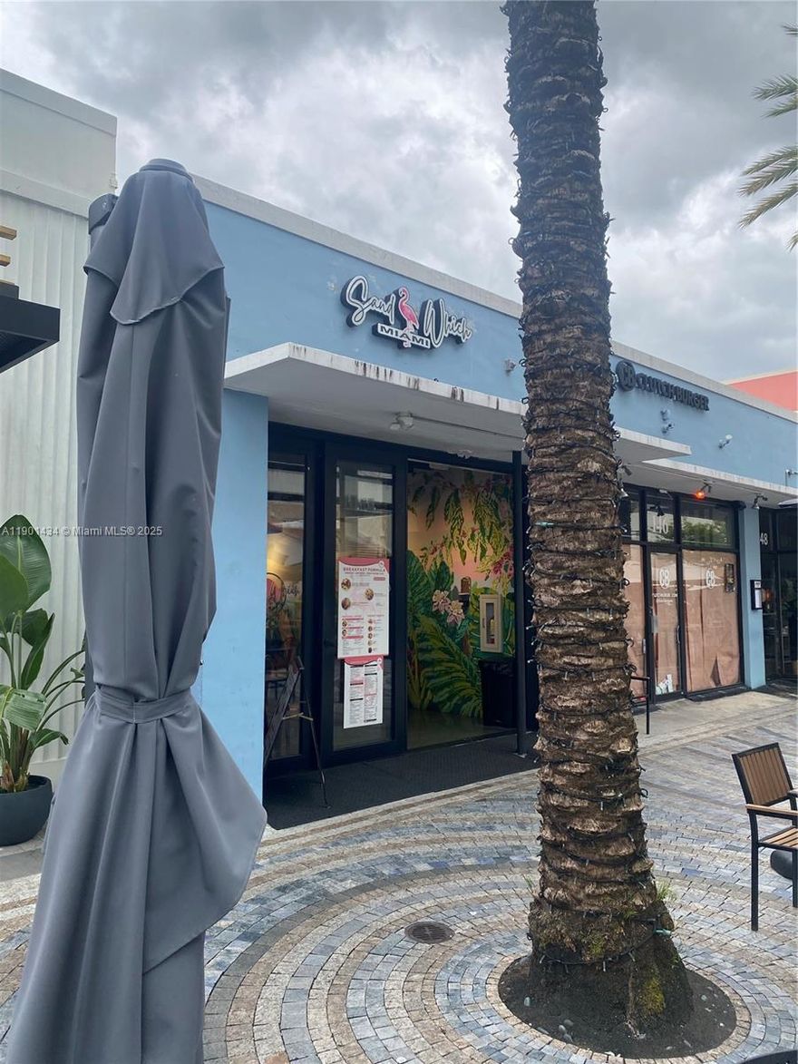 FOR SALE! UNIQUE BUSINESS OPPORTUNITY

Sandwich Shop and Juice Bakery in Coral Gables
Business Features
- Variety of artisanal sandwiches and fresh juices
- Vegetarian and gluten-free options
- Loyal and growing customer base
- Well-equipped and welcoming space Strategic Location: In the heart of Giralda Ave, with high foot traffic and easy access.Current Status: Operating business since 2018 , ready for a new owner to step in and continue the success.Growth Opportunities:Expand product offerings, Catering and delivery services, Increased presence on social media ,Price (includes equipment, inventory, and licenses) Don’t miss this opportunity to own your own business, Please do not disturb owner and employees only by appointment