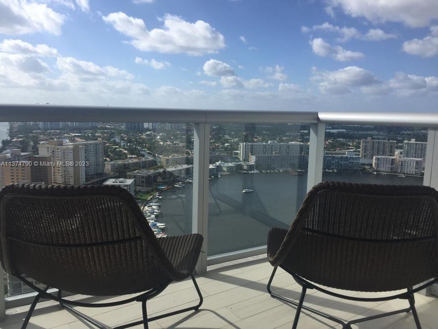 Amazing investment opportunity. No rental restrictions can be rented daily, weekly, monthly, or even long term. This lower unit at Beachwalk Hallandale features 2 bedrooms and 2 bathrooms. Comes fully furnished, tile floors, custom closets, ready to move in. Huge balcony with breathtaking view of the ocean, skyline and intracoastal. Maintenance fee covers all: electricity, internet, cable, amenities, water. Great amenities and beach club service. Steps from the beach, shuttle available. Use it as a 2nd home and make money while you are not in Miami.