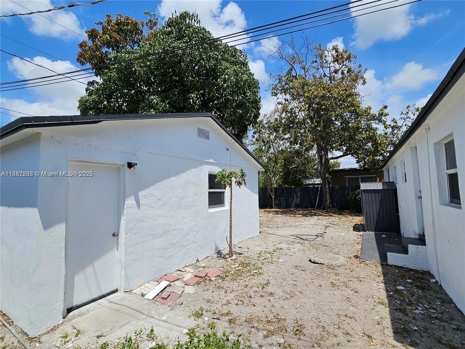 BACK UNIT. Detached 2/1 Efficiency w/ small kitchenette on the back of the property. Great property with NEW Central AC unit, All impact windows, New laminate wood floors, modern bathroom. Plenty of parking available. Property is conveniently located just few blocks from Barry University's School of Medicine, 2 Blocks East of I-95. SECTION 8 WELCOME. Cook top and refrigerator will be installed by landlord.