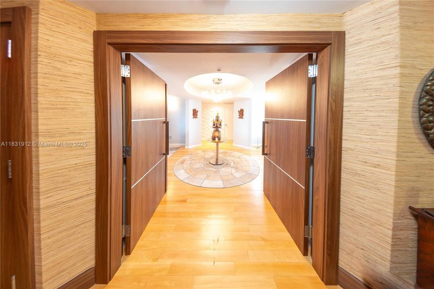 Nestled in one of the most exclusive oceanfront addresses, this luxurious residence offers panoramic views of the Atlantic Ocean and Intracoastal Waterway from floor-to-ceiling glass windows and two spacious balconies

The open-concept layout blends comfort and elegance. The gourmet kitchen is outfitted with top-of-the-line appliances, custom cabinetry and quartz countertops. The master bedroom offers direct ocean views, a walk-in closet, and a spa-inspired bathroom with dual vanities, soaking tub, and a frameless glass shower. The second bedroom also includes its own en-suite bathroom, ideal for guests or a home office.

Enjoy resort-style amenities including 24-hour concierge, valet parking, beach service, oceanfront pool and spa, state-of-the-art fitness center and sauna.