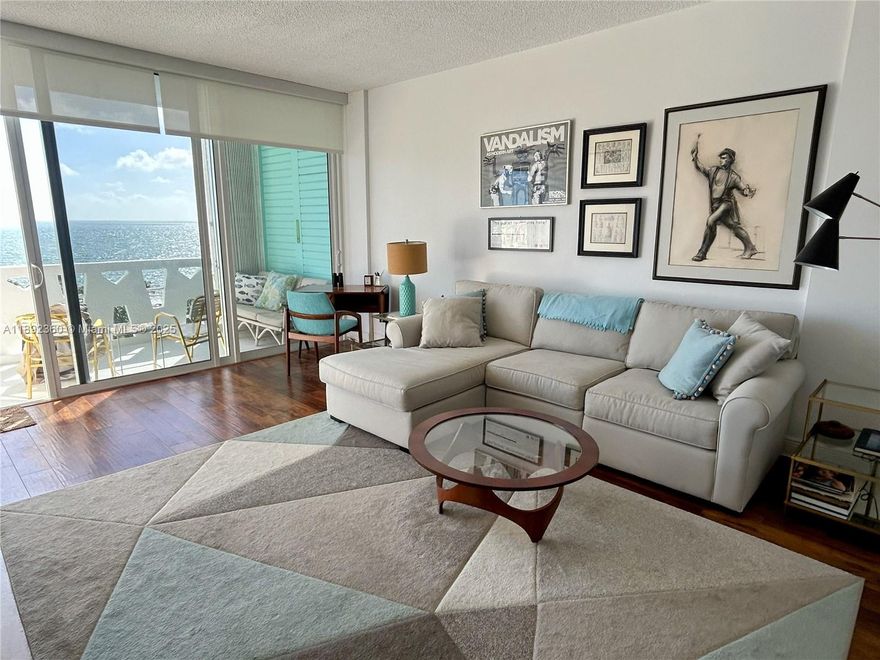 Rare opportunity to enjoy dramatic sunrises and sunsets from this quiet 10th-floor condo in Sea Tower, a mid century gem 55+ oceanfront community on Fort Lauderdale Beach. This cozy one-bedroom, one-bath residence features direct ocean views from your bed and living room, a large walk-in closet, electric blackout shade in the bedroom and a modern kitchen featuring stainless steel appliances & beautiful laminate floors throughout. The building offers a huge swimming pool & a brand new Publix directly across the street.   A 10 minute drive to Las Olas, Galleria Mall & top-rated restaurants, this condo offers the best of coastal living in the heart of Fort Lauderdale with the warm Fort Lauderdale Beach just a few steps away!