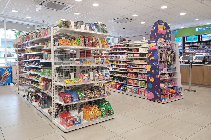 Turnkey convenience store business for sale inside a gated/private condo community in Miami, FL. Serving a built-in customer base of residents with steady foot traffic and minimal competition. Store offers groceries, beverages, snacks, and everyday essentials. Excellent visibility within the community and easy access for residents. Ideal owner-operator opportunity with growth potential.