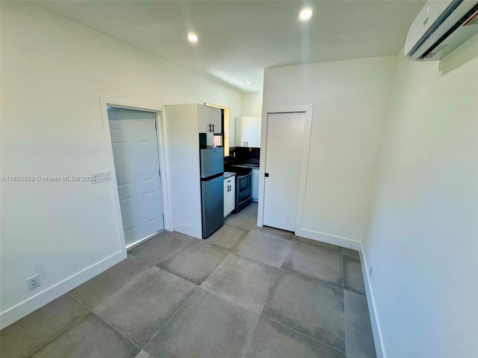 This beautifully updated studio offers a modern kitchen with stunning natural stone countertops, brand-new appliances, and a washer and dryer for your convenience. The bathroom has been completely renovated with contemporary finishes and the unit includes a private patio perfect for relaxing outdoors, as well as a dedicated parking space. Utilities and WiFi are included, making it an excellent value. Available for $1,500/month. No HOA. VACANT! Easy to Show!