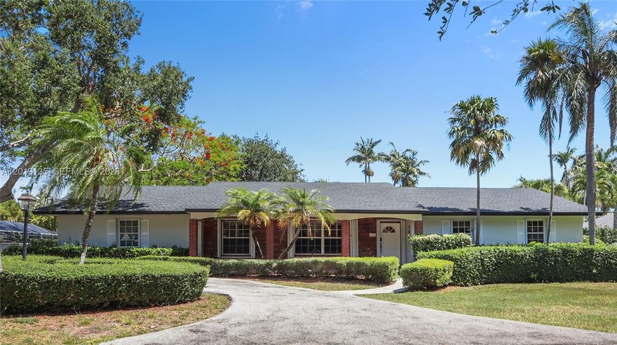 Nestled on an oversized lot in the heart of Palmetto Bay, this spacious 4-bedroom, 2-bath home offers a rare blend of privacy, nature, and community—perfect for a growing family. Surrounded by stunning mature trees and lush tropical plants, the backyard feels like your own private bird sanctuary, creating a peaceful retreat right at home. Situated on a quiet cul-de-sac in a highly sought-after, family-friendly neighborhood, this property is ideally located near top-rated schools, parks, shopping, and popular restaurants. Enjoy spacious indoor and outdoor living with endless possibilities on the expansive lot. A great opportunity to make this home your own in one of Palmetto Bay’s most desirable areas.