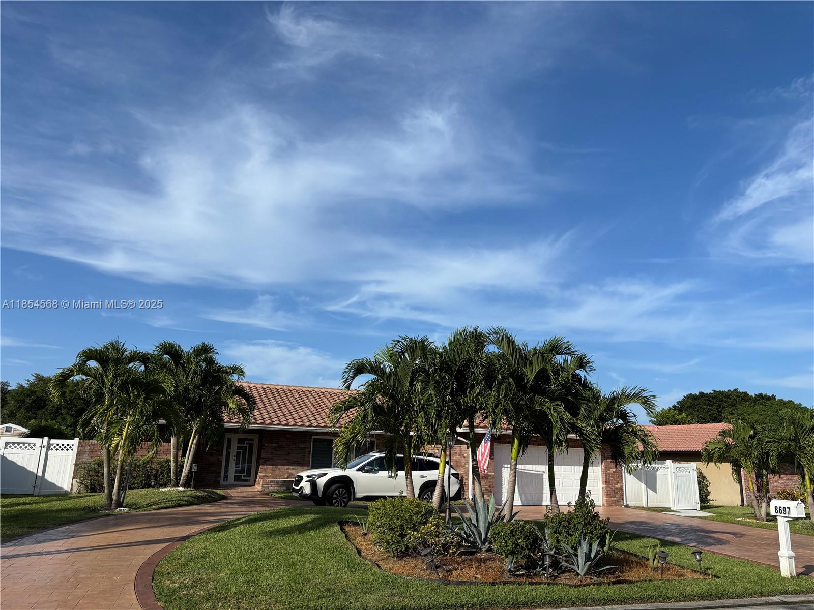 Fully remodeled home in Shadow Wood, 3 Bedroom, 2 Bathrooms. New 2023 Roof, Impact windows, Sliding door, and Front door. 2024 tankless water heater, updated electrical panel, 2024 Circular driveway, 2025 Diamond Brite Pool. 2024 Flooring installed, Full Kitchen remodel done in 2023. Bathrooms remodeled in 2024—New Stainless Steel Appliances: Washer and Dryer 2025. All showings will be on Sundays from 1:00 PM to 4:00 PM