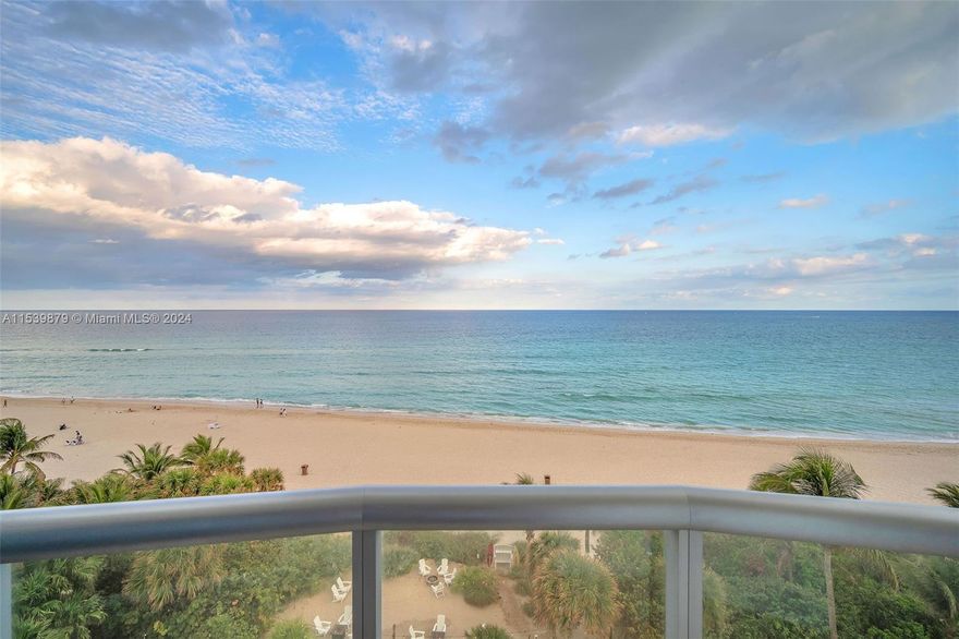 SPECTACULAR OCEAN FRONT, fully furnished Condo-Hotel unit in exclusive SOLE Building. Unit has a main entrance leading to a private foyer with two entrances. Maybe rented as one suite or separate. Use as your getaway home or rent it under the rental program and get additional income. Zero landlord's responsibilities, currently in the Hotel program, the owner can use it up to 180 days/year. Centrally located between Miami and FLL airports. Great amenities include a fitness center and spa, 24-hour valet parking, conference room, beach/pool service, friendly & professional staff, room service, and access to the famous Baleen Kitchen Restaurant & Bar. Walking distance to great dining & shopping area. Near Sobe, Aventura Mall, Gulfstream Park & Casino, and more.