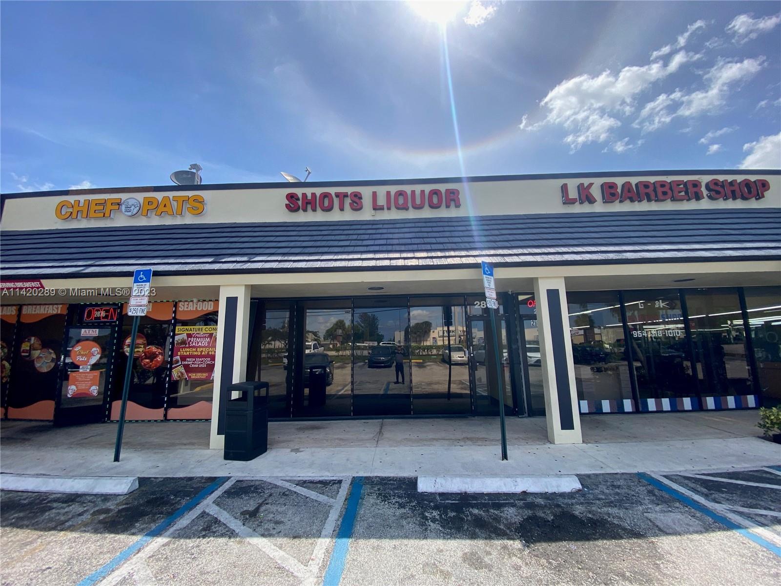 Excellent opportunity to lease storefront space with exposure facing State Road 7. Wide open space with office and restroom. Great location across the street from Walmart and Plenty of parking. Perfect for Retail / Office / Restaurant.