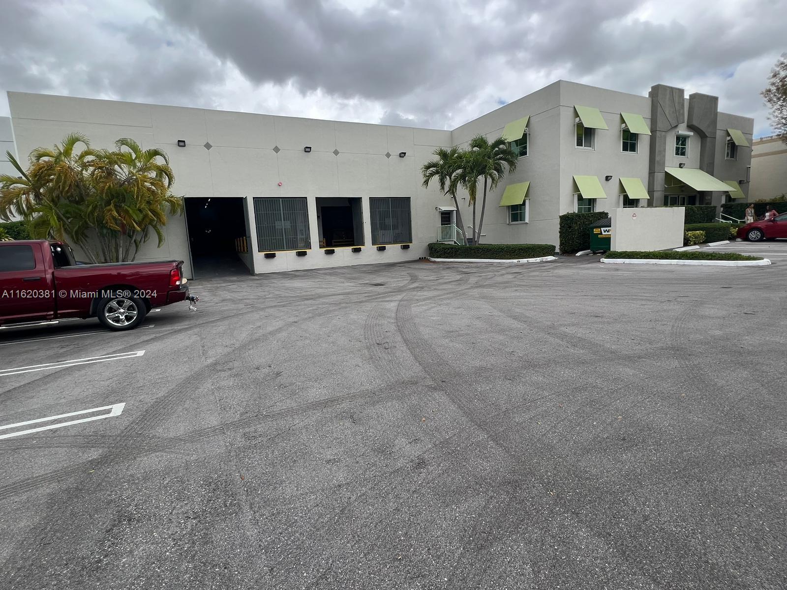 ~ 20,140 SF WAREHOUSE
~ 4,000 SF OFFICE ON TWO FLOORS + WAREHOUSE MANAGER OFFICE
3 DOCK HIGH DOORS
1 RAMP
22' CEILING HEIGHT
5 RESTROOMS
3-PHASE POWER
1,000 GALLON GENERATOR
30 PARKING SPACES + 2 HANDICAP SPACES
CLOSE PROXIMITY TO PALMETTO EXPY & DOLPHIN EXPY
AVAILABLE JAN 2025