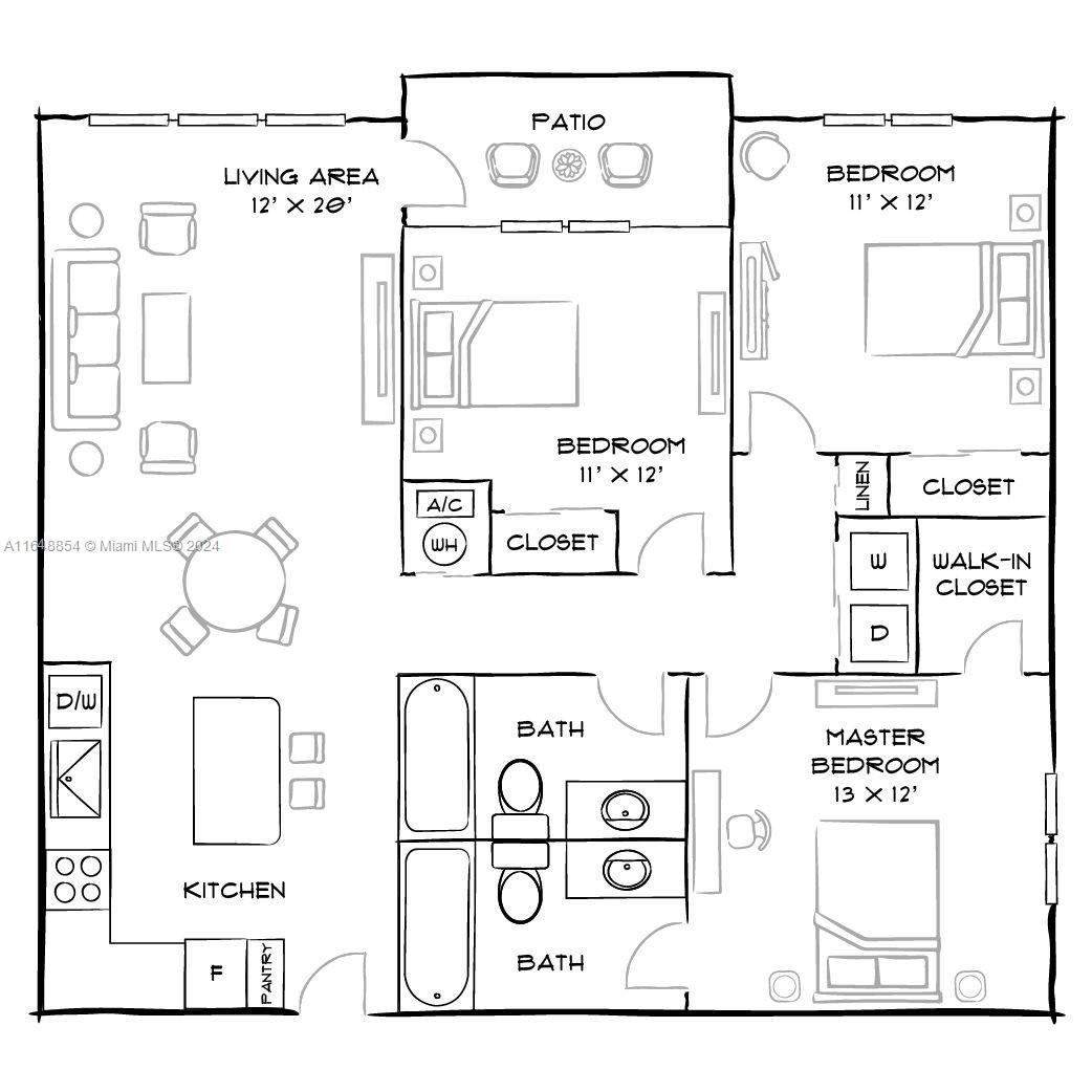 New units and amenities Located in the Heart of Pembroke Pines. Discover our updated homes with brand-new kitchen & baths! Amenities include 2 clubhouses with beach-style pools, modern fitness centers, conference and business centers, and much more! MOVE-IN FOR 1ST MONTH + $1K DEPOSIT. Pet Fee: $400+$50/month. *FAST APPROVAL! (NOTE: Rental rates are subject to change depending on move-in date and lease term. Advertised rate is the best rate and maybe on leases longer than 12 months. Minimum credit score of 620, monthly income 3x's 1-Month Rent to be approved).