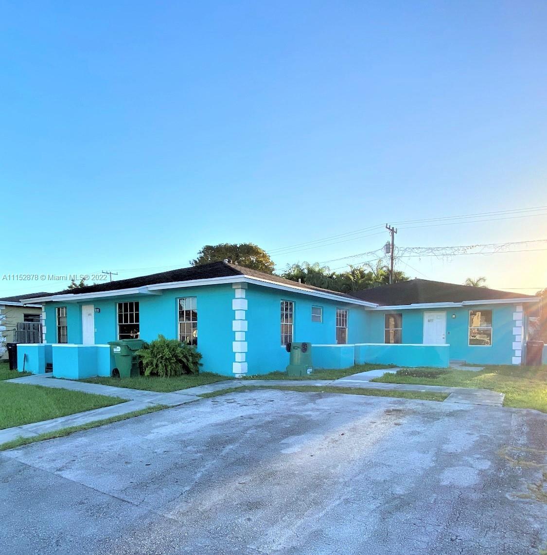 Fully upgraded unit in very sought after Cutler Ridge. This 3 bedroom 2 bath super spacious - duplex style - residence is unique in style and vibe. The front porch opens onto a bright great room; large bedrooms allow for complete bedroom sets, the master bedroom easily accommodates your king size set with two large closets and private bathroom; Gated back yard; one story living, magnificent lay out, close to public transportation, excellent schools, driveway and convenient street parking. safe quiet neighborhood, easy to how, fast approval. This one won't last, call for an appointment today!