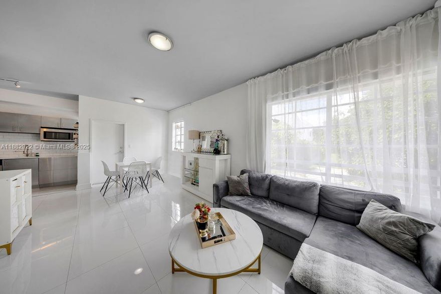 Beautiful corner residence on one of the most picturesque streets in South Beach. This spacious condo features high ceilings, porcelain floors, granite countertops, and a luxurious marble bath. Lots of windows bring in abundant natural light. Washer/dryer inside unit and plenty of closet space. Quiet art deco building in a prime location – just half a block to Flamingo Park with pool and tennis center, and a few blocks to the beach, Whole Foods, and Lincoln road. Pets allowed with restrictions. Available furnished, unfurnished, or partially furnished.