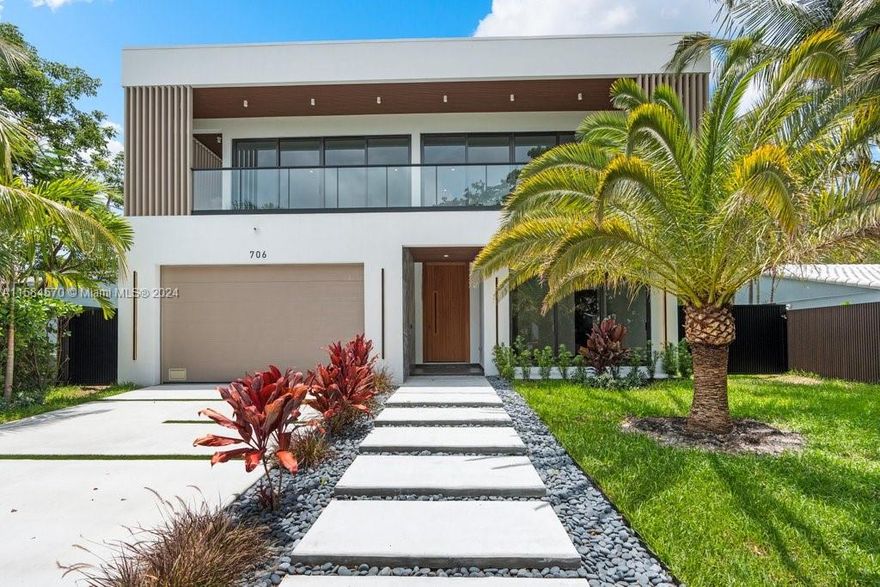 Brand new construction build in the heart of Fort Lauderdale's Victoria Park. This new construction home spans over 4000 square feet under air, boasting an open-concept design that seamlessly connects the living, dining, and kitchen spaces. Step into a modern oasis with large format tiles throughout home! 
The gourmet kitchen features top-tier appliances and a spacious island
Escape to your private outdoor haven with a summer kitchen, blending style and functionality for effortless entertaining. With four spacious bedrooms and four and a half bathrooms, including a luxurious master suite with a spa-like bathroom and private balcony, this home offers the perfect balance of comfort and sophistication. Live the lifestyle you've always dreamed of in this meticulously crafted residence!