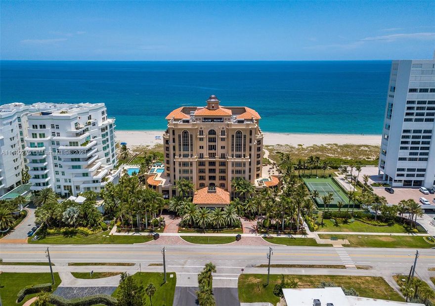 Panoramic ocean views captivate you from the moment you step foot into this contemporary home in the sky. White marble flooring perfectly illuminates the turquoise colors of the ocean & sky. This distinctive property boasts a large open floor plan feat. an expansive flow through living & dining space. Perfect for entertaining-stunning marble bar includes seating, wine cooler, refrigerated drawers, & endless storage space. The well situated media room/den/office could make for a wonderful 4th BED. Chef's kitchen features all Miele appliances including a built in coffee machine & wine cooler. Luxuria-one of Boca Raton's finest full service condominium-24/7 concierge, valet,security,fitness center,Business center,pool,& private beach access. Seller requests closing date on or after May 2022.