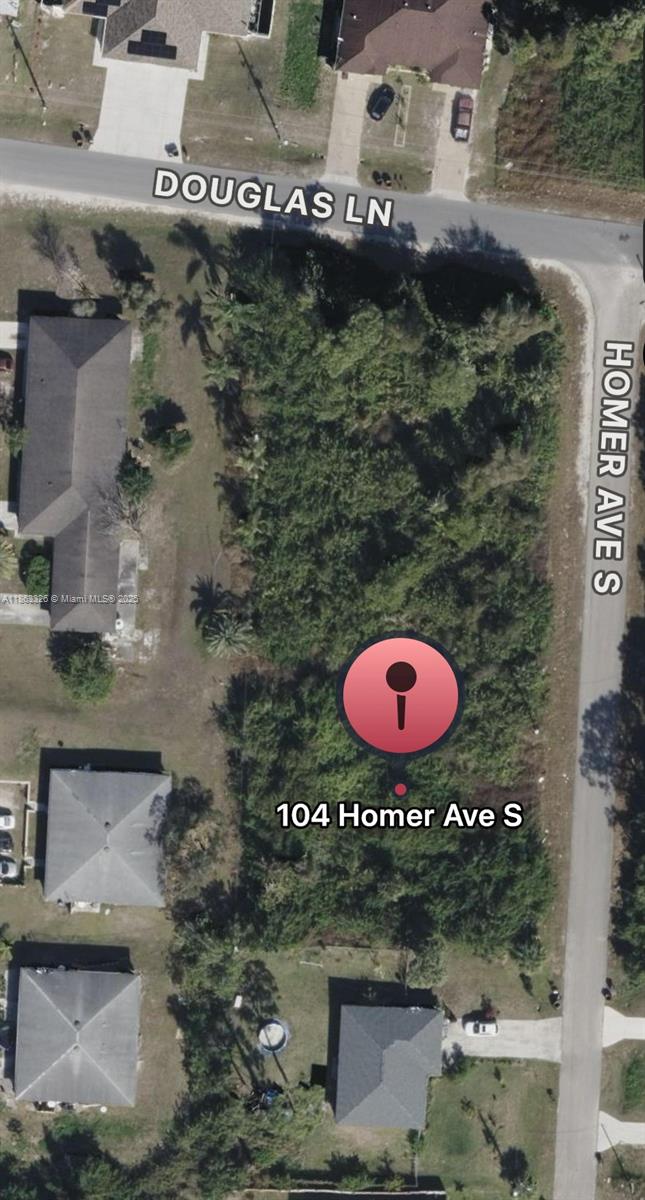 Build your dream home or invest in this 0.23-acre residential lot located on Homer Ave S in Lehigh Acres. This property offers 80 feet of frontage and 125 feet of depth, providing plenty of space for a single-family residence. The lot sits on a paved, county-maintained road with easy access to main routes, shopping, schools, and parks. Surrounded by existing homes and new construction, this area is steadily growing, making it a great opportunity for both homeowners and investors.