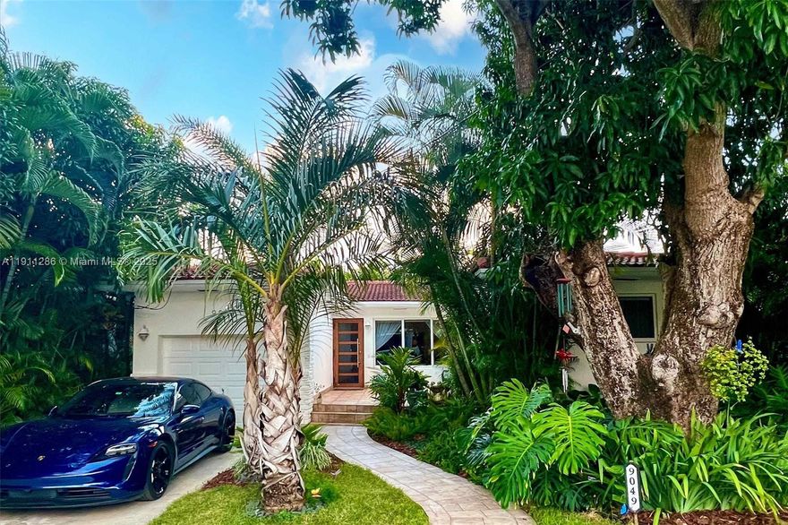Beautifully updated 3-bedroom, 2-bath home in the heart of Surfside, renovated in 2019 with updated electrical wiring, new dishwasher (2024), water heater (2019), and A/C (2020). Features impact windows and doors, an open layout, and a private fenced backyard with a sunny patio and covered dining area — perfect for entertaining. Plenty of space to add a pool. Walking distance to the ocean, restaurants, parks, and Bal Harbour Shops. Enjoy a peaceful, family-friendly beachside community close to everything Miami has to offer.