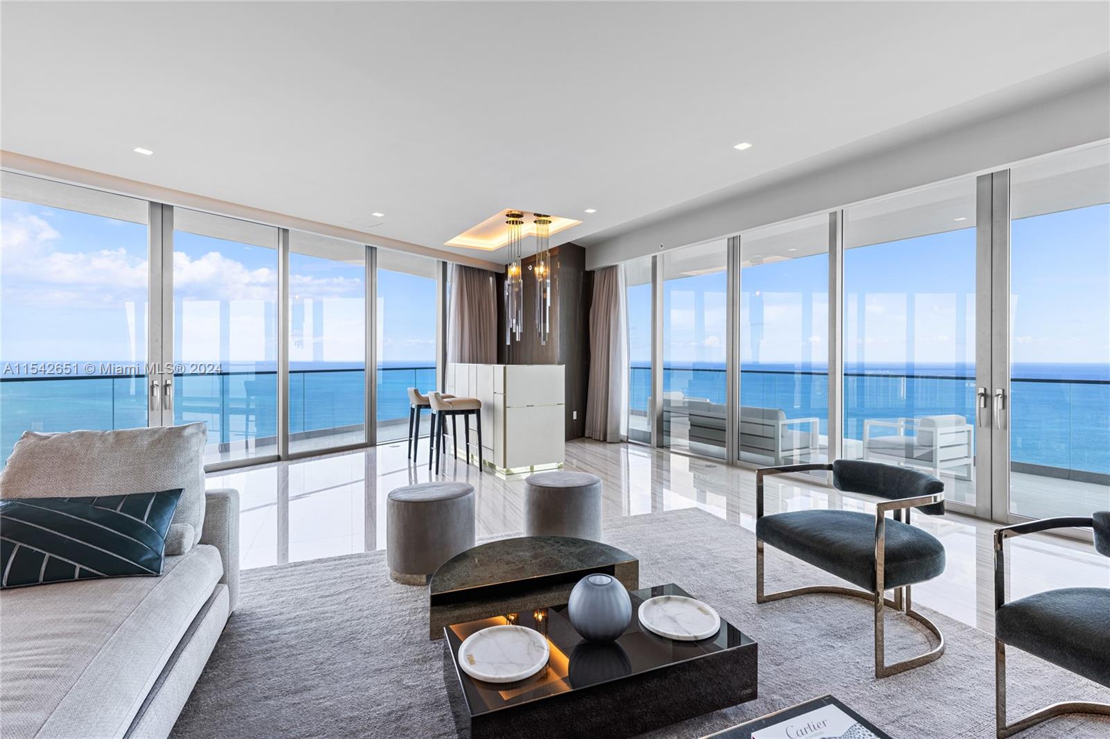 Property for Sale at 18975 Collins Ave 3700, Sunny Isles Beach, Miami-Dade County, Florida - Bedrooms: 4 
Bathrooms: 6  - $6,850,000