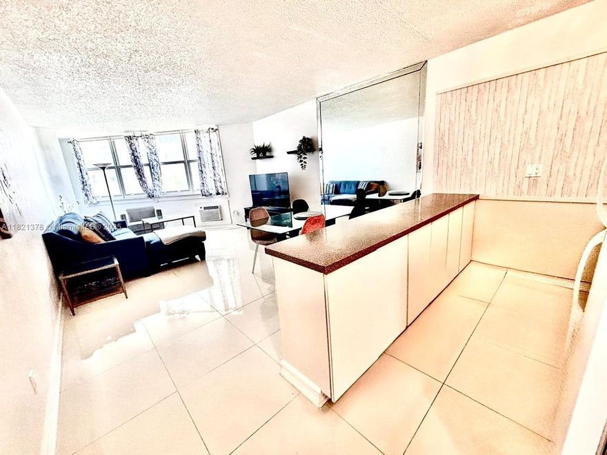 Oceanfront Living at its Best. This bright & spacious unique large 1 BR, 1 UPDATED BATH in a quiet 55+ community is a true hidden gem.  Features IMPACT WINDOWS & FRONT DOOR, huge walk in closet. Located on 2nd fl. Gated community, heated oceanfront pool. steps from the beach, Taromina a 4 story bldg, known for its owner occupied community has a feeling of tranquility, not investor friendly.  Low monthly HOA expenses, offering affordability & million-dollar lifestyle. Rent (only 1 x lifetime of ownership) ensuring a peaceful community. Guest parking. Oceanfront living that feels like a permanent vacation! On site Laundry. Close to great dining, Malls & Gulf Stream Racetrack, Ft Lauderdale Airport . Publix Shopping, houses of worship. CASH ONLY. Passed 50 yr inspection. no assessments