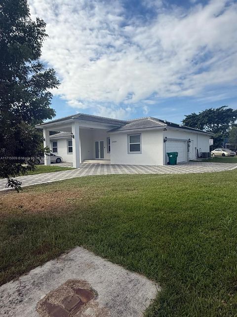 A home in Miami