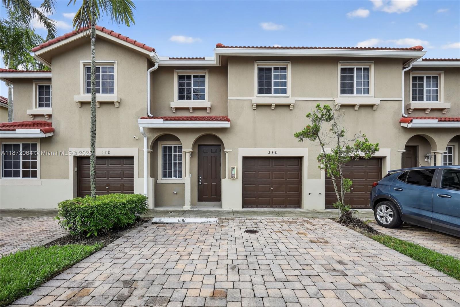 Welcome to this fantastic 3-bedroom, 2.5-bathroom condo with a 1-car garage, ideally located in a highly desirable gated community.
The kitchen is designed for convenience, featuring white appliances and durable granite countertops that are perfect for easy maintenance. All three bedrooms are located on the second floor, offering a great size for all occupants. Enjoy a fantastic location, just minutes from the Turnpike and I-95. You'll also be close to several shopping plazas, schools, and medical centers, making daily errands and commuting a breeze.
This home offers comfort, security, and convenience. Schedule your showing today!