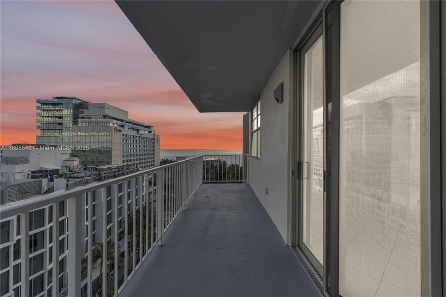 This is the best deal in Miami Beach right now! Very bright, 2 bed/2 bath corner unit. Includes an assigned, covered, garage parking space in a secure building with pool and small gym. Located one block from the ocean, near stores, restaurants, parks, and Lincoln Road in the most desirable area of Miami Beach. Hurricane impact sliding doors lead to the extra large balcony with spectacular ocean, bay, skyline, and Miami Beach views. Financially sound building with a favorable rental policy makes this an ideal vacation condo or investment property. You can live here part of the year and rent it when you're not using it or use it yourself all year round! Included in the price, the Special Assessment balance of over $80,000 to be paid off at closing by the Seller. Do not miss your opportunity!