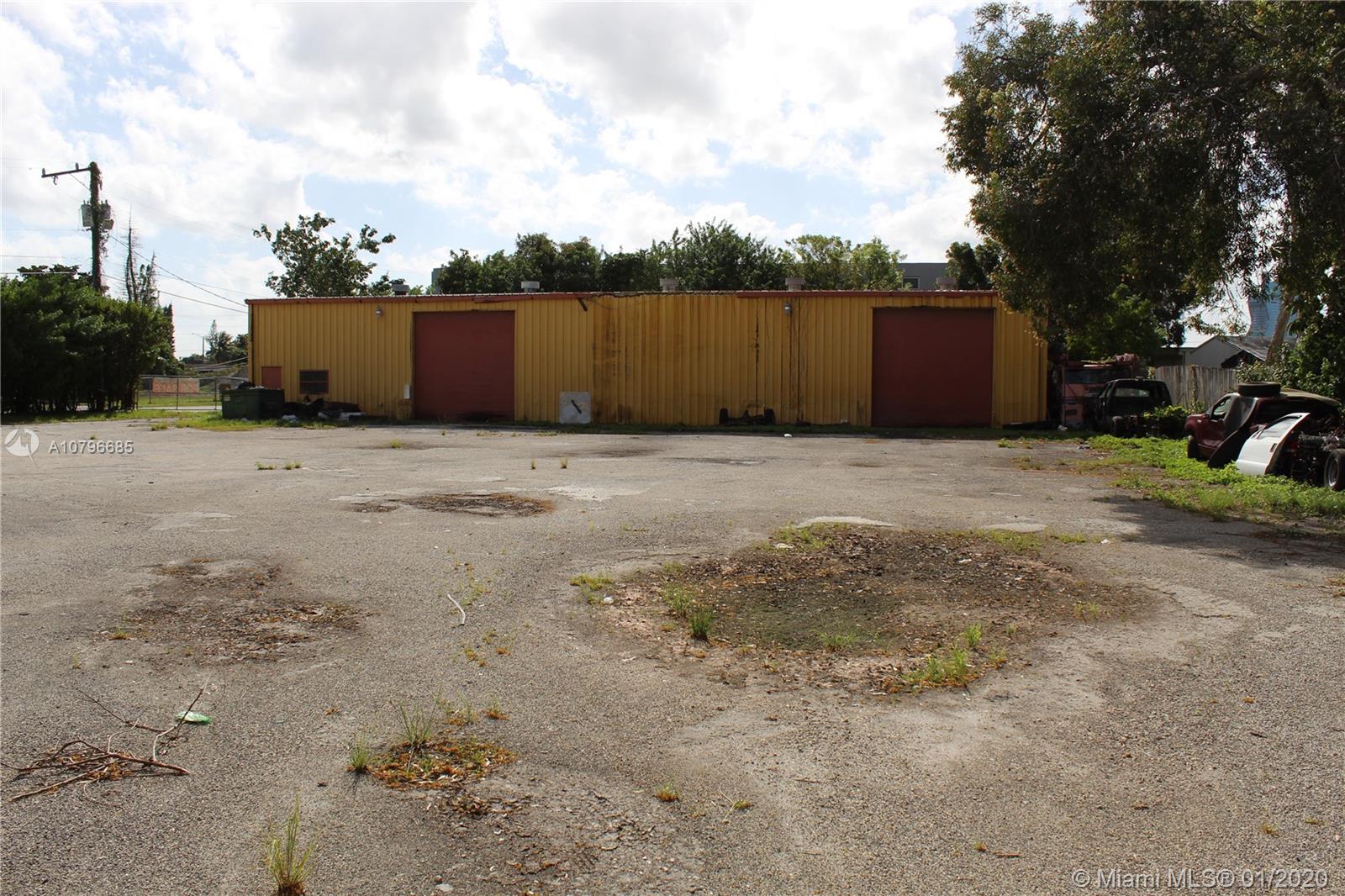 Amazing opportunity! 1.33 acre commercial property in Dania Beach has 2 buildings (5,125 sqf and 2,750 sqf) and is fully fenced-in with two main entries. Location! Location! This property is surrounded by major businesses such as Hard Rock, Wawa and many others and is very close to both I-95 and 595. Use code is 41/LIGHT MANUFACTURING (Zoned IG) with the City of Dania. Call us today to get more information. These properties hardly become available!