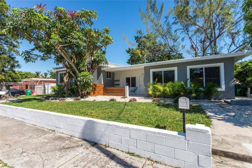 Luxury modern duplex with 6 bedrooms , 2 bath 3/1 each unit in a strategic location. One-of-a-kind basement that could be converted in an extra unit if wanted. Big 8,428 sf lot with 2,569 sq/ft of construction. The property has 2 houses with 3 bedrooms and 1 bathroom each. Renovated throughout with impact windows, Central A/C, and new electricity Open kitchen with bar, family room, and private yard (beautiful fruit trees). 3 blocks from Biscayne Park, Miami Shores, and very close to the Biscayne corridor and Whole Foods. Both units is rented unit 11515 is rented $2800 lease finish December 2026 Unit 11517 is rented $3100 lease Finish December 2026 if you rent shorth term you can have $8000 monthy