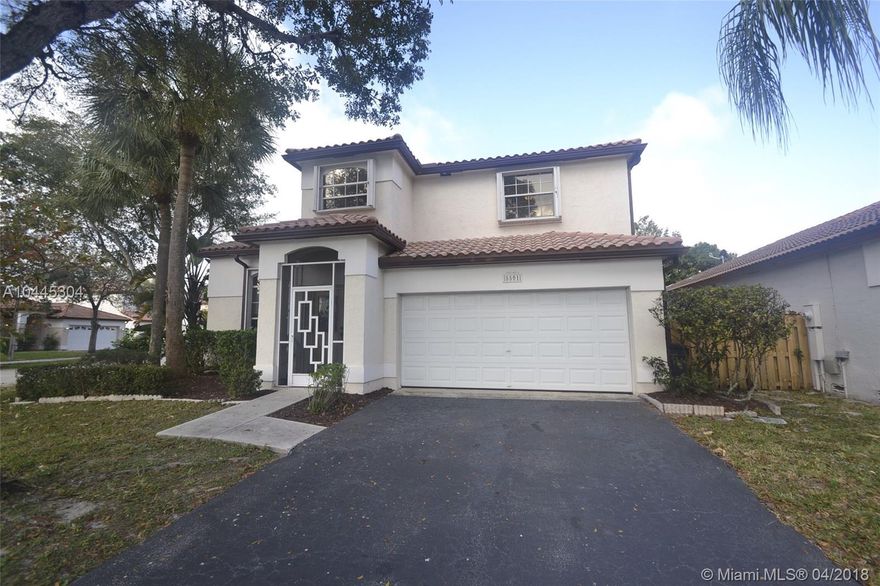 Welcome to 5501 NW 50th Way Coconut Creek FL 33073&#xD;&#xA;&#xD;&#xA;Don't miss out on this comfortable home! This property features a two-car garage, recessed lighting, and tile and carpet throughout the interior. The kitchen is equipped with stainless steel appliances, granite countertops, and an island with a breakfast bar. Relax in the screened-in back patio. The HOA provides access to a clubhouse, a pool, and a tennis court as amenities for your enjoyment. Make this house your home and apply today!