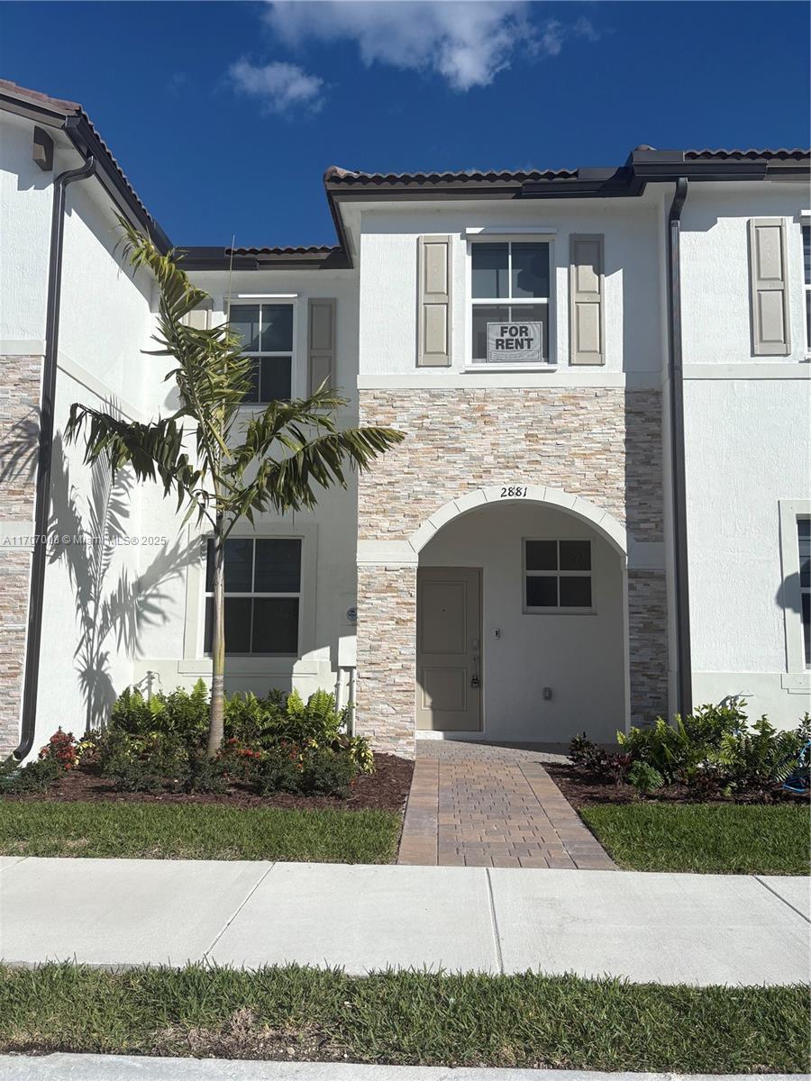 Rental Property at 2881 25th Rd 2881, Homestead, Miami-Dade County, Florida - Bedrooms: 3 
Bathrooms: 3  - $2,480 MO.