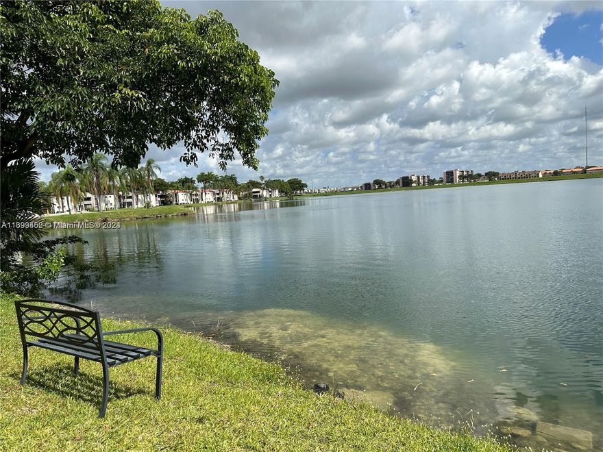 BEAUTIFUL, BRIGHT AND VERY SPACIOUS 2 BEDROOM, 2 BATHROOM APARTMENT IN A MOVE-IN CONDITION. Featuring an oversized unit at over 1400SF, gigantic closets, SEPARATE AND PRIVATE LAUNDRY/STORAGE ROOM WITH WASHER AND DRYER. Master bath has been renovated!! COMMUNITY OFFERS 2 SWIMMING POOLS ONE BESIDE THE LAKE, BBQ AREA, SAUNA, A FITNESS CENTER, JACUZZI, BILLIARD ROOM, PING-PONG TABLE AND A CLUBHOUSE. 24 HOUR MANNED SECURITY GATE, SHORT DRIVE TO THE BEACH AND AVENTURA MALL. Owner will pay the special assessment in full. ALL AGES. Pets, only ESA. Condominium has been completely renovated. MOTIVATED OWNER, SEND YOUR OFFER!