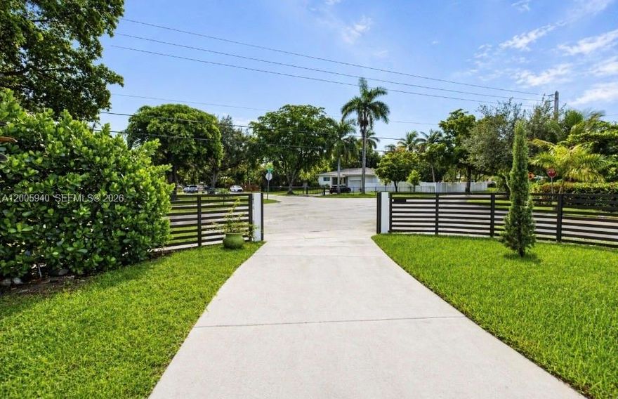 Stunning fully remodeled 3-bedroom, 2-bathroom home with impact windows and doors, offering safety and modern appeal. Expansive backyard with ample space to build your dream pool, perfect for entertaining. Generous side access provides room for RV parking or boat storage. A perfect blend of style, space, and convenience!  roof tile 2021