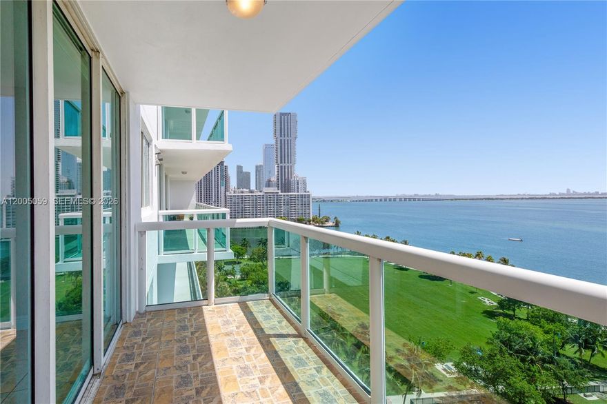 Luxury Waterfront Retreat! Immerse yourself in stunning Miami water views from your open balcony, enjoy themajestic cruise ships gliding by sipping on your fav drink. Perfectly situated at the vibrant Edgewater neighborhoodin the heart of it all, seize this chance to lease a tastefully refreshed 2Bed/2Bath residence at 1800 Club. Unitfeatures: tile flooring, an inviting open balcony, and split floor-plan. Delight in a modern kitchen boasting stainlesssteel appliances and granite countertops. Washer and dryer in unit. Rent includes internet and cable. Experiencethe pinnacle of indulgence with a lobby attendant, valet parking, open-air pool, spa, fitness center, and more. Juststeps from Margaret Pace Park, surrounded by entertainment, dining, and shopping. Don't let this slip away! Available on May 15 2026.