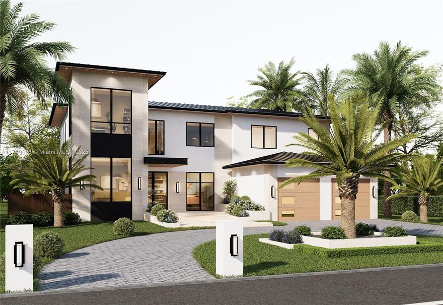This custom-designed, luxury single-family home blends elegance with functionality. Created by an AIA award-winning architect, it spans 3,746 sq ft with 5 bedrooms & 4.5 bathrooms. The layout & refined finishes offer seamless flow & timeless appeal. Set on a beautifully landscaped site, the property features a stunning pool area, ideal for relaxation or entertaining. Located in the coveted Lake Ida neighborhood, just under a mile from Atlantic Avenue. The second-floor lounge with a west-facing balcony provides breathtaking sunset views. Opportunity to collaborate with the architect on interior customization, ensuring the space meets the buyer’s exact preferences, at the seller’s expense. A true masterpiece, offering luxury living in a prime location. Estimated completion July 2025