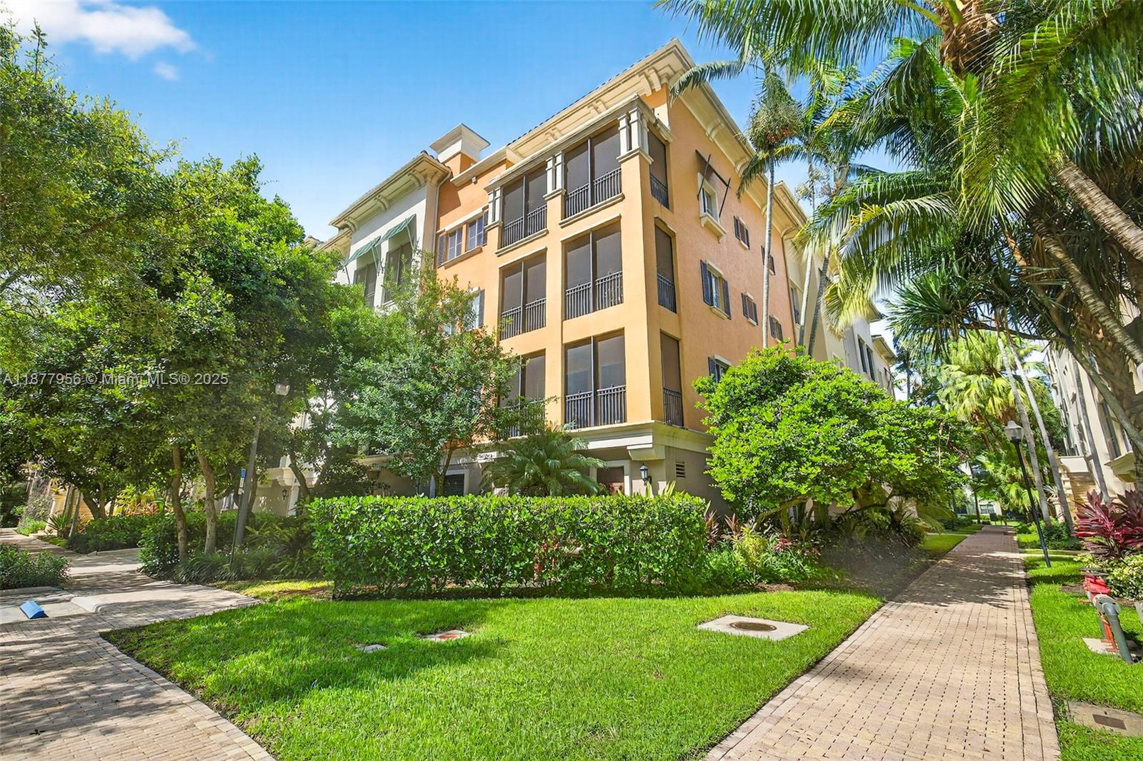 Villa Alhambra is a luxurious two story, 3 bed, 2.5 bath, 1865sf condo. Enter through a security gate. Park your car in one of three reserved parking spaces for this unit and then step into the elevator. Your door entry is privately gated. The bedrooms and remaining baths are upstairs. Your condo is only half the wonder of your new home! Artesia offers luxury lifestyle amenities such as a club house, resort pools, pickle ball court, tennis court, basketball court, weight room, massage therapy, spa, sauna, playgrounds, billiard room, art room, card room, and so much more! Your condo fees pay for insurance, maintenance, the amenities, water, cable, guard security and gas. Artesia community is mere minutes away from Amerant Bank Arena, the Sawgrass Mall, and other shopping destinations.