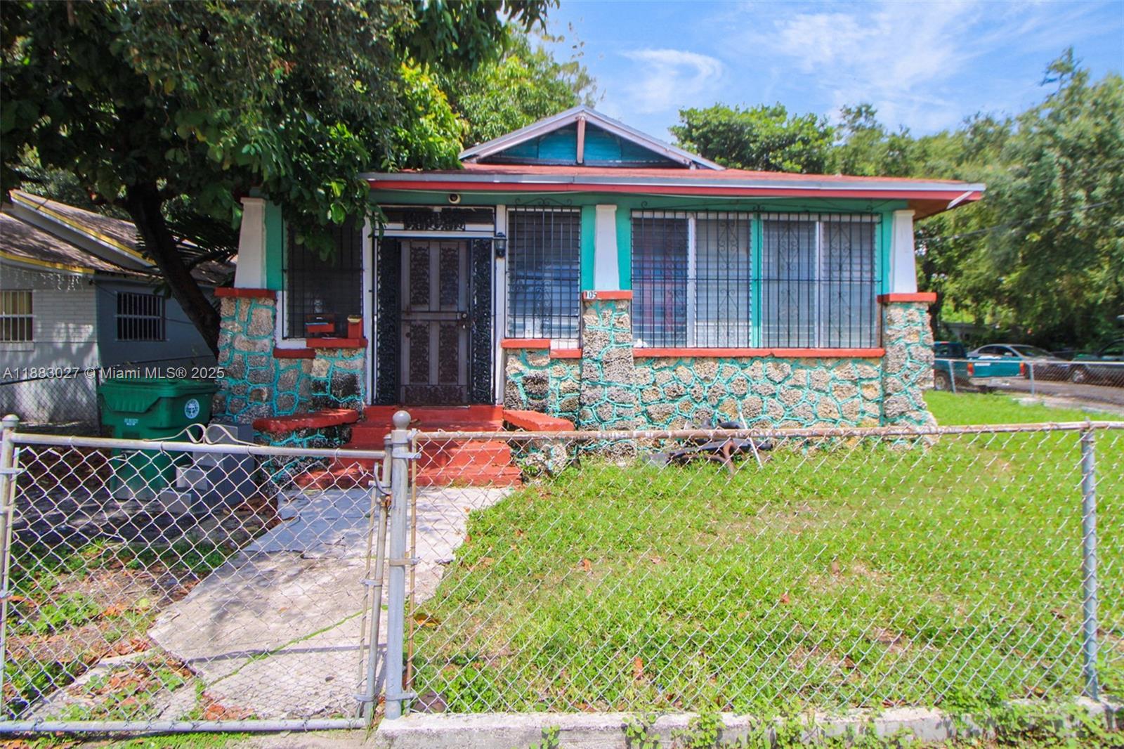 This 7,800 sq ft lot is centrally located in one of Miami’s fastest-growing neighborhoods, surrounded by new developments and new construction homes selling well above $1M. This lot has massive potential to develop a new income-producing property in a Non-Flood zone, perfect for maximizing rental income or resale value. Property currently has a structure occupied with tenants, meaning there’s running water and sewer lines(Public) that can save you thousands of dollars. House currently set up as three separate, 2bed-1bath. 1 Meter. NON-FLOOD zone. Please DO NOT Disturb tenants. Motivated Seller