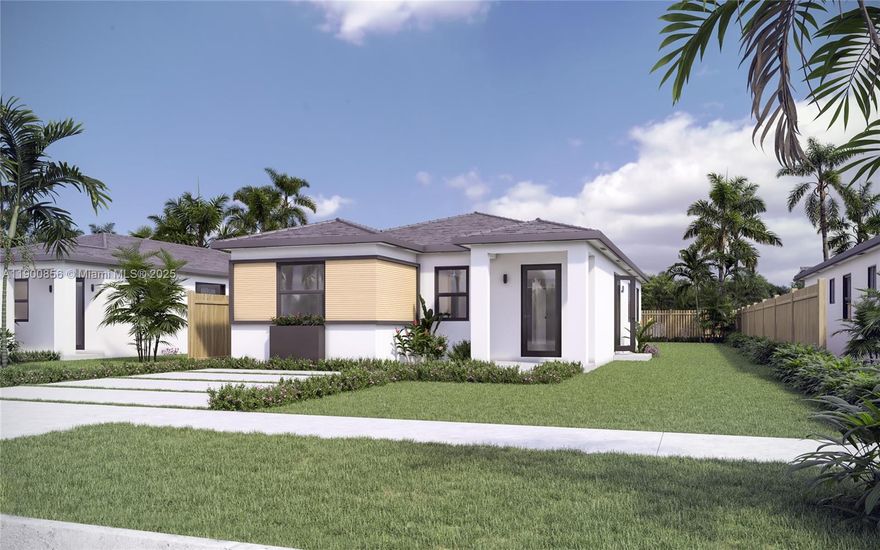 Experience modern living at Silver Palm Homes, a brand-new collection of single-family residences in Miami’s fast-growing South Dade area, 3 houses avaible in this first phase. Each home offers 4 bedrooms, 3 bathrooms, and 1,620 sq.ft. of open-concept design, Smart Homes, blending comfort and elegance. Enjoy a 6,250 sq.ft. lot with spacious backyard, impact windows, porcelain floors, and a modern kitchen with premium finishes. Built by Cosntrusmart and E&E Development with superior craftsmanship and attention to detail. Completion expected in approx. 2 months. Buyers receive up to $10,000 toward closing costs. A perfect home for families or investors seeking value, lifestyle, and quality construction.