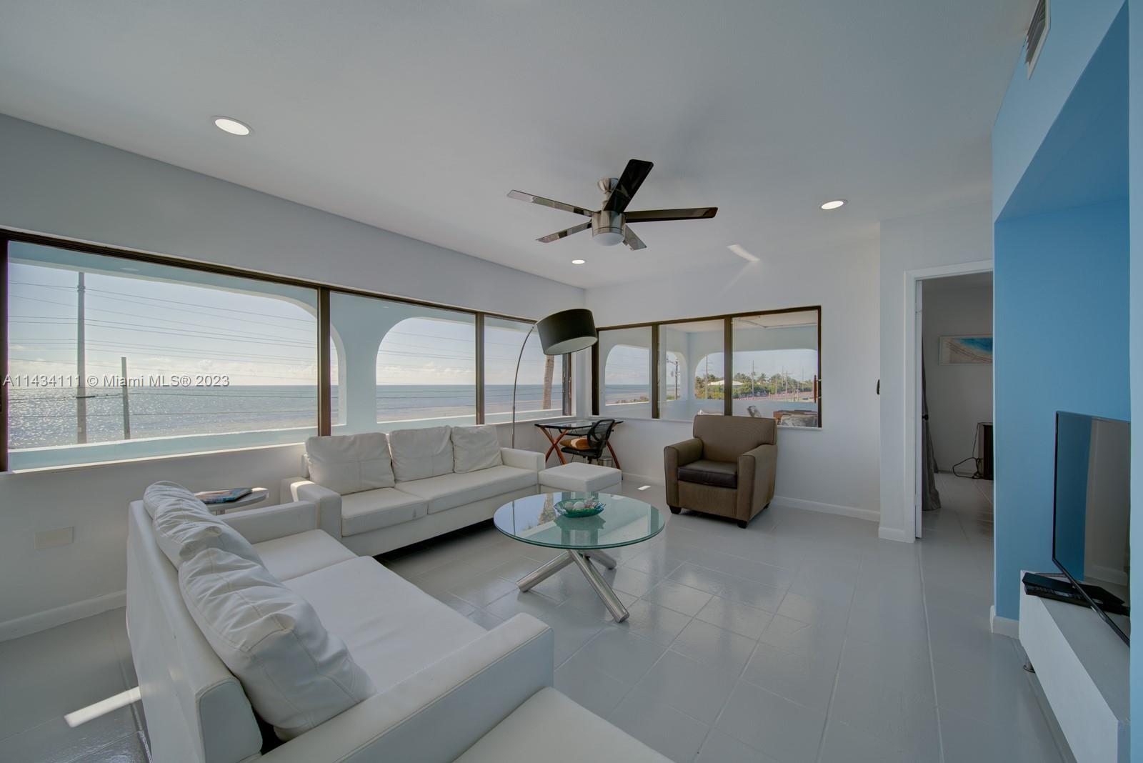 Spacious penthouse 3 bedroom 2 bathroom villa for rent in Islamorada Florida. The building has a beautiful Waterview and a wraparound balcony. Minutes away from the beach. Utilities are an additional $795 per month. We are willing to negotiate a month for free or for a long-term lease the first six months can be only $2,995. We also have a dock space available for rent for an additional $685/month and a storage space unit for $399/month. Fully furnished - 3Br/2 Ba Max 4 persons. 3 months in total to move in, First, Last, 1 Mo SD. HD Video available upon request. CALL US ANYTIME, WE PICK UP!