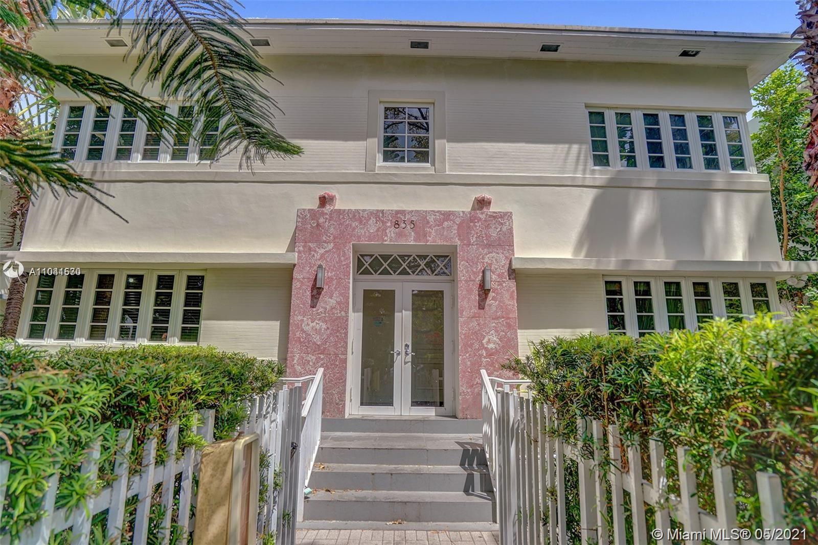 GREAT POTENTIAL FOR CONVERSION INTO 7 INDIVIDUAL TOWNHOUSES
Historic Art Deco Building originally designed by Murray Dixon in the 1930's & 40's, In 2009, 4 new townhouses were reconfigured inside the front original building, with top of the line Bosh ss appliances, central air, washer/dryer. In 2010, 3 new multi-level townhouses were built in the back + 4 parking . All units are modern open concept, chef's dream kitchen/Scalivini cabinets white quartz counter top, Brazilian walnut wood floor. Impact windows and doors. 5 of the townhouses have private Roof Top terrace & 2 have private garden.
located in the heart of South Beach best neighborhood, walking distance to Flamingo Park , Lincoln rd , best restaurants, cafes, shopping that South Beach has to offer. A few blocks to the sand.