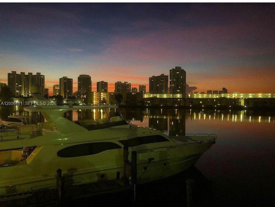 The view that makes people move to South Florida. This exceptional corner unit with 3 beds/2 baths offers abundant space. The living room is spacious, with a roomy balcony ideal for morning coffees. Granite counters and stainless steel appliances. Over sized living room with windows facing east and south, ensures a bright and welcoming atmosphere. Dining area and room for a breakfast nook. The bedrooms are generously sized, with the main bedroom featuring an en-suite bathroom, large walk-in closet and private Balcony. The second bedroom is versatile, with French doors that open to the living area. Del Prado offers amenities such as 2 pools, a tennis court, a spa, sauna, restaurant, beauty salon, marina and guarded gate entry. It is located near shops, restaurants, and Sunny Isles Beach.