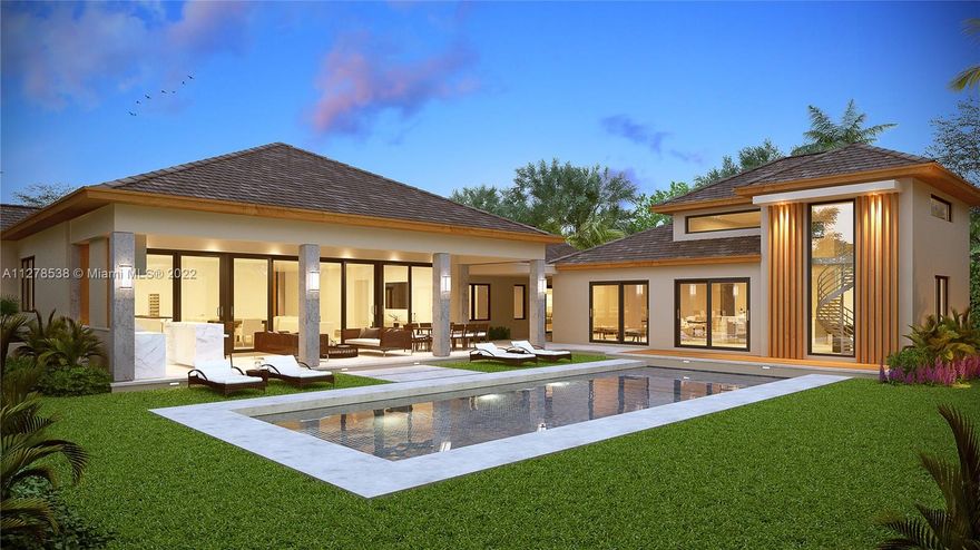 *PLANS FULLY APPROVED BY CITY* Finish your dream home in the prestigious Islands of Cocoplum! Sold AS-IS with approved architectural plans and renderings. The list price does not include construction. 

So you have looked at every home on the market but can't find the perfect one? Well, maybe you should build it! Save the headache with the city, and get straight to work with your new home at 180 Isla Dorada. You can even use the tennis courts (which are RIGHT ACROSS) and Cocoplum gym while you are waiting for your crew to finish! Plans include a five-bedroom, five-and-a-half bath masterpiece that will surely be the next icon of Cocoplum- that you will be proud to call your family home.