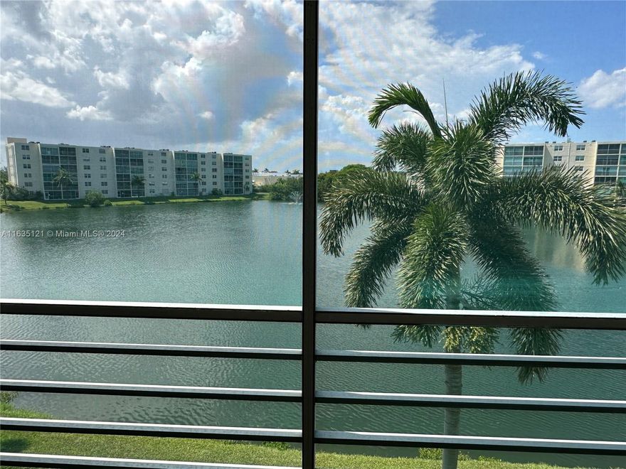 Beautifully remodeled 55+ condo in Revitalized Dania Beach. Close to restaurants, stores, Supermarkets, Casino, Fort Lauderdale Int'l Airport, Dania Beach & Pier/Marina. Spacious 2bdr floor plan with glass closet doors and luxury vinyl floors. Fully upgraded kitchen with new appliances, cabinetry, recessed lighting, quartz countertops and backsplash. Hurricane windows and door, shutters on balcony. Gorgeous lake views from the screened balcony living and dining areas. Corner unit next to the stairway.  Quiet 55+ community with laundry room and bike storage on every floor.  Condo association upgraded elevators, pool, and clubhouse roof within the past 5 years. Building recently passed 40-year inspection. Reserves are fully funded with low monthly assessments.