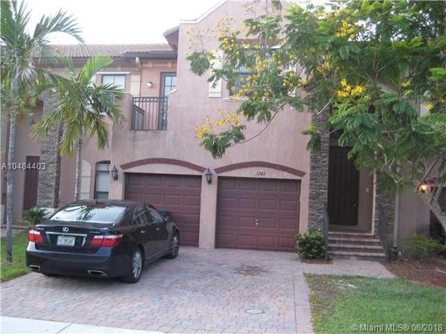Four bedrooms 2.5 bathrooms tiled floors up and down all appliances including washer and dryer garage opener
formal dining formal living rooms separate family room storm shutters window coverings vertical blinds community
club house play ground Gym pools B/BQ close to school's shopping centers Florida turnpike US-1 Black point park and marina ready to move-in by July 1 2018