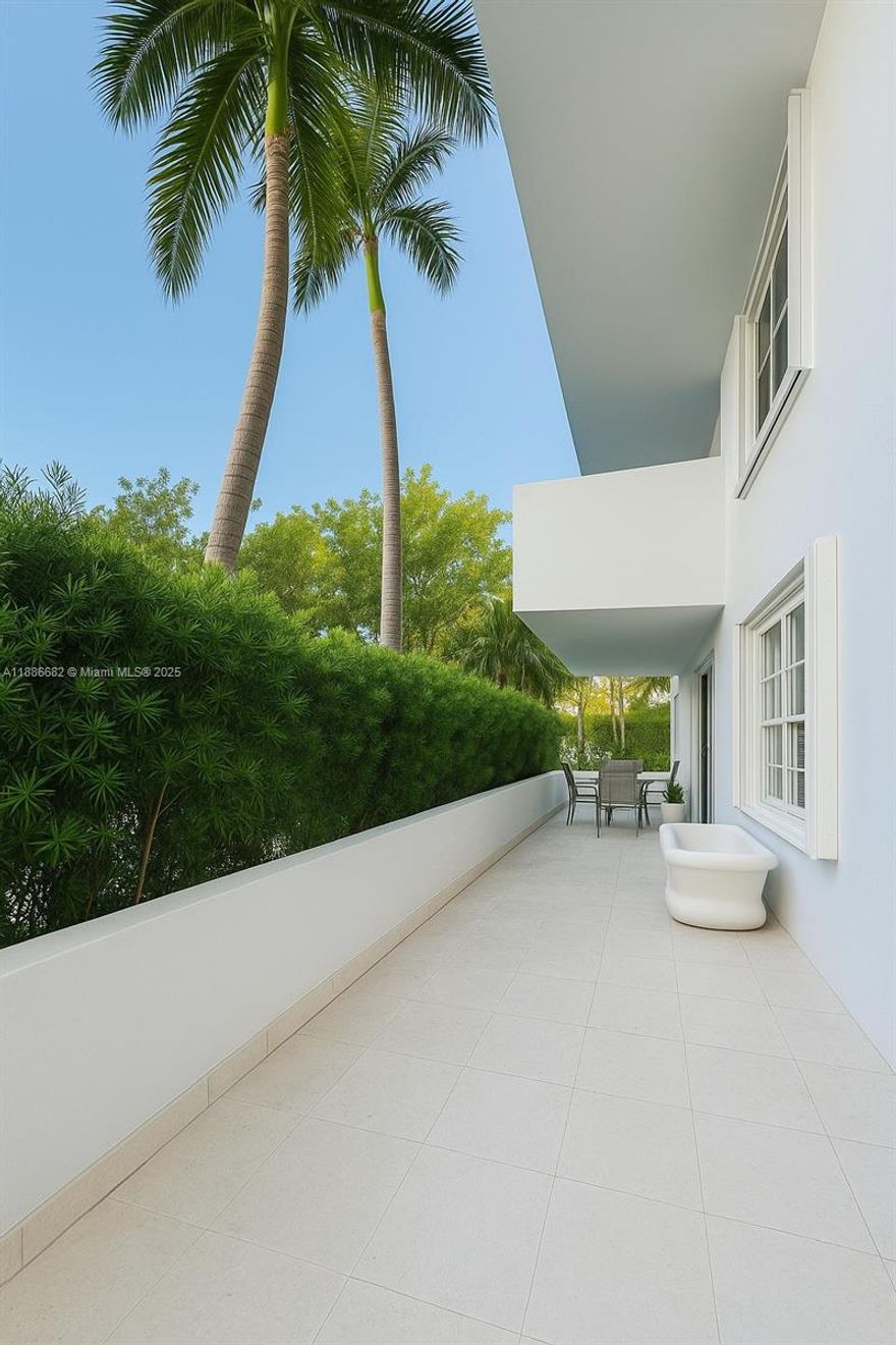 Exceptional opportunity to own a completely 3 bedrooms, 2 baths corner residence in the highly desirable Commodore Club South Tower, Key Biscayne. This lightfilled unit features an expansive L-shaped terrace with tranquil garden views and seamless indoor-outdoor flow. The thoughtful incorporates high-quality finishes, modern design, and an open layout that maximizes natural light throughout. Offering both elegance and functionality, this residence provides a move-in ready home within a premier Oceanfront community, complete with resort-style amenities and direct beach access.