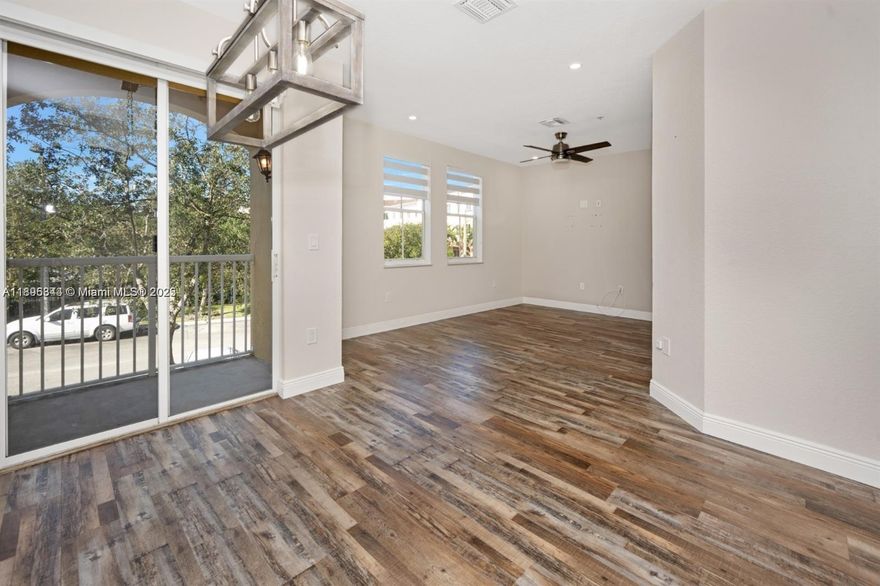 Impeccably remodeled 2-story townhouse-style condo at Courtyards at Nautica. This spacious 2-bed, 2.5-bath residence features elegant waterproof laminate flooring, porcelain-tiled baths, a chef’s kitchen with quartz countertops and premium GE stainless-steel appliances, plus a tankless water heater and smart thermostat. Enjoy in-unit washer/dryer, open living areas, and tons of natural light. Located in a gated community with 24-hr security patrol, clubhouse, fitness center, pool, Jacuzzi, and playground. Minutes to I-75, top schools, restaurants, and shopping.