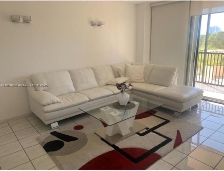 Beautiful condo in Aventura in great move in condition. 1 bed / 1 bath + 1/2 bath. Building is renovated new lobby and new elevators close to Aventura mall shopping Center and minutes from the beach. Enjoy walking in the famous circle of Country Club Dr. Large balcony over looking the golf course for this spacious 913 Sf. unit. All amenities. Laundry room in the common area.